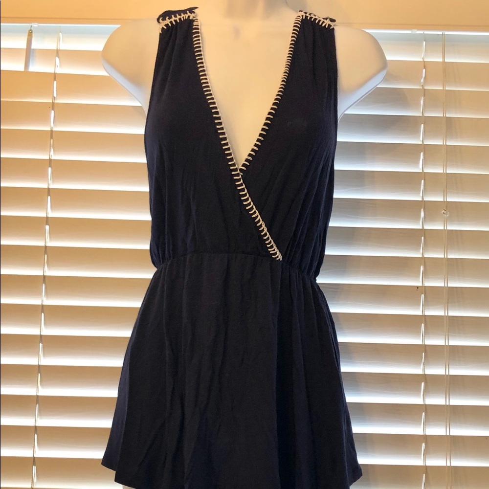 3/$12 Universal Thread Navy Blue Tunic Top